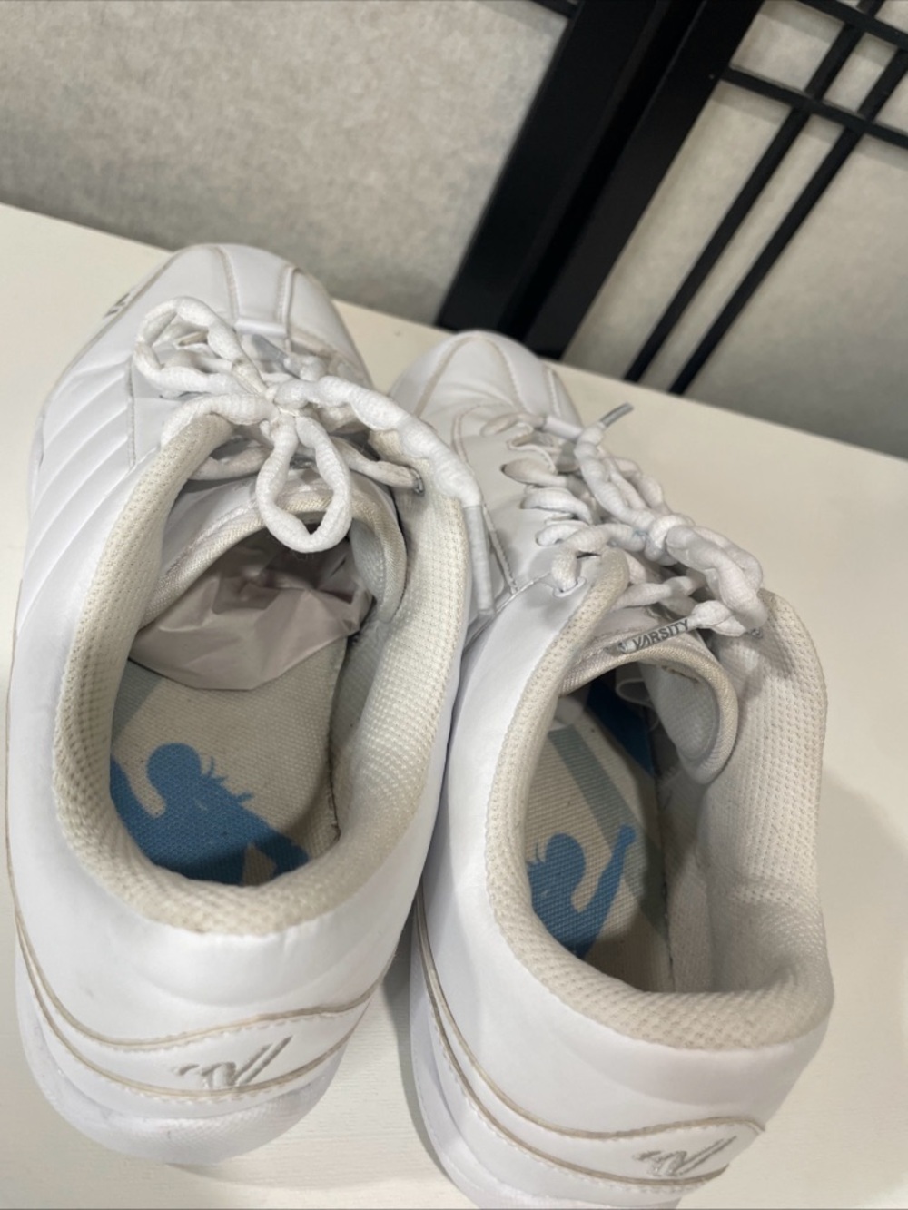 Varsity Cheerleader ll Shoes White Leather Size11 Women’s - Good Condition - Picture 9 of 10